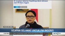 Menlu Retno Ucapkan Selamat ke PM Inggris Boris Johnson