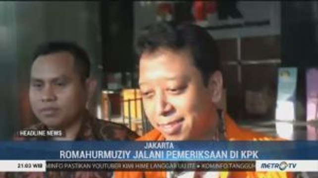 KPK Perpanjang Penahanan Romahurmuziy
