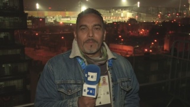 Informe a cámara: Entre niebla y frío, el vóley-playa dio inicio a los Juegos Panamericanos