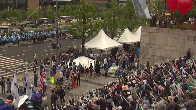 법원, '광화문 천막' 금지 가처분 각하...서울시 '고심' / YTN