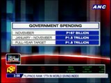 November gov't spending highest this year