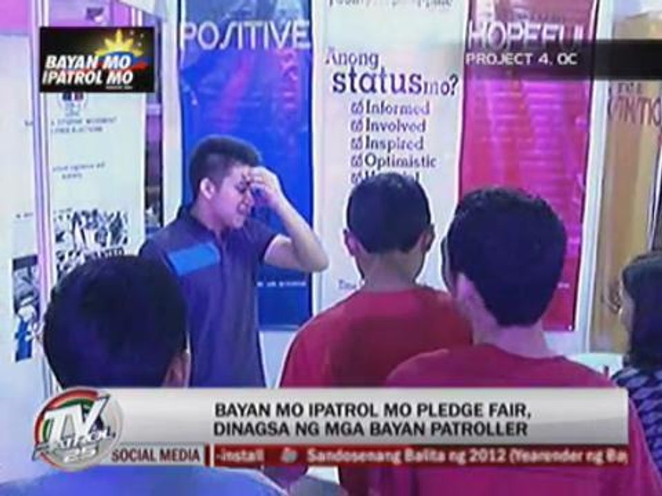 Bayan Patrollers flock to BMPM pledge fair