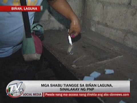 50 arrested in Laguna drug raid