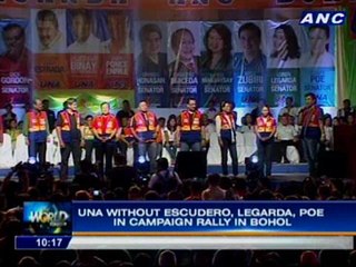 UNA may remove Escudero, Legarda, Poe from ticket