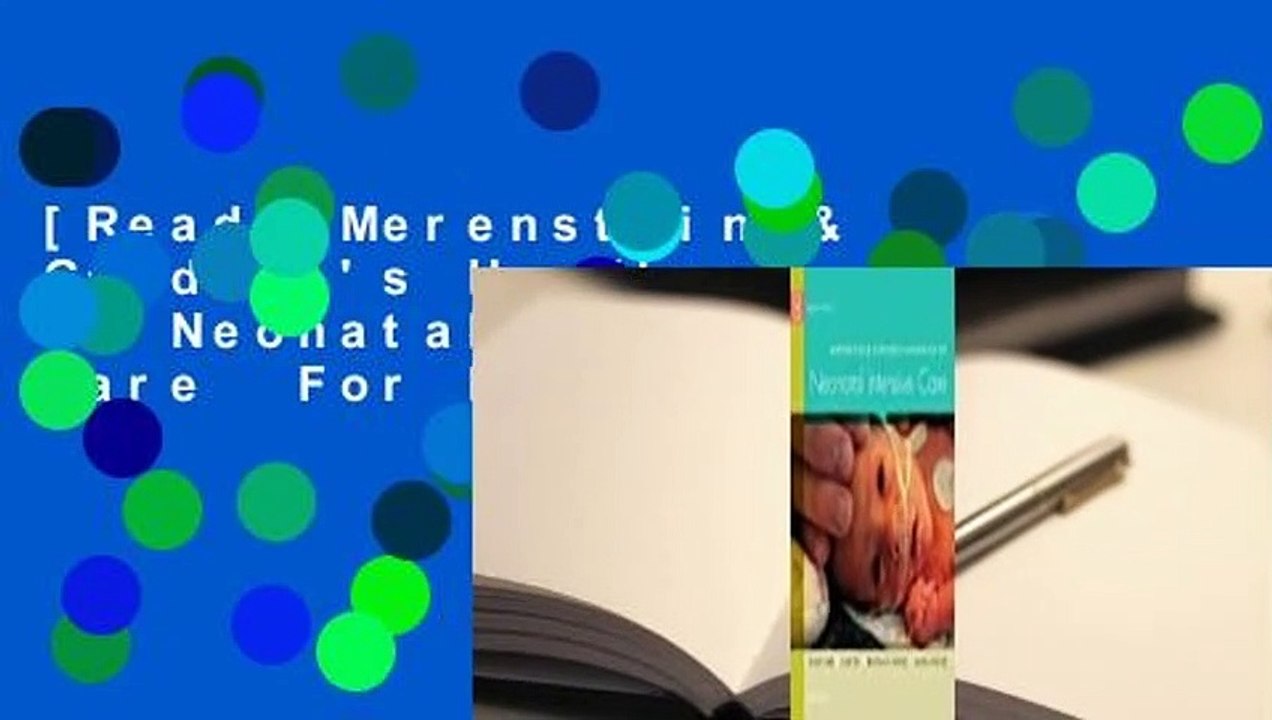 [Read] Merenstein & Gardner's Handbook of Neonatal Intensive Care  For Free
