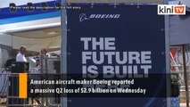 Boeing reports biggest quarterly loss following 737 Max 8 grounding