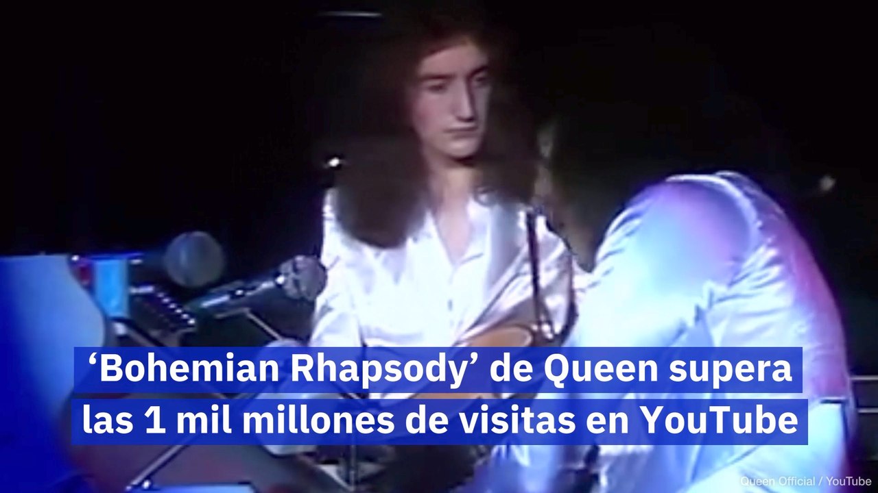 ‘Bohemian Rhapsody’ de Queen supera las 1 mil millones de visitas en YouTube