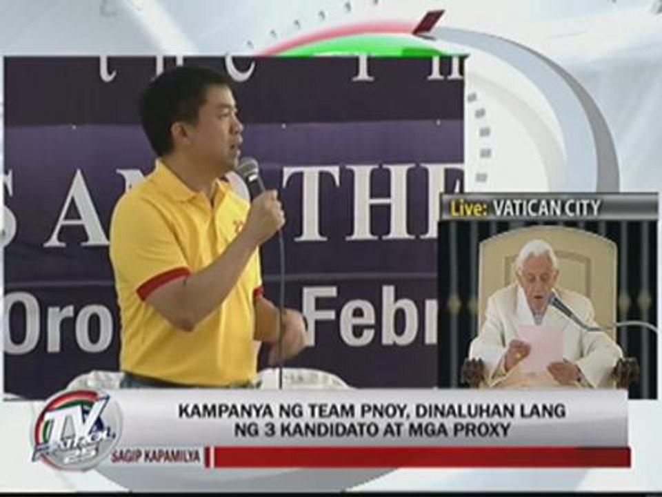 Drilon reminds Team PNoy: Better attend sorties