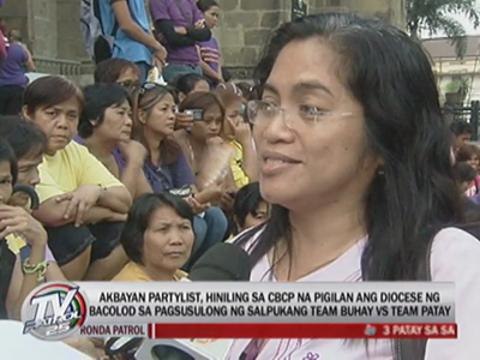 Akbayan asks Bacolod diocese to stop 'Team Patay' drive