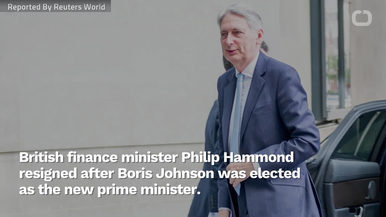 Philip Hammond Resigns After Boris Johnson Wins...