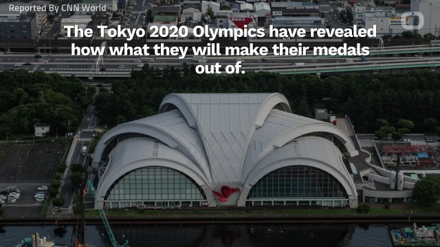 Tokyo 2020 Olympic Medals Made Of Recycled Cellphones
