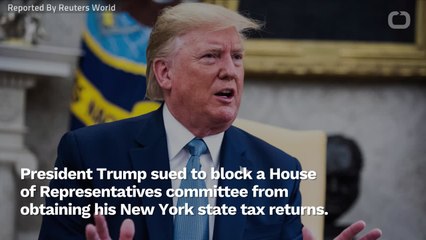 Trump Sues To Prevent House Panel From Obtaining His Tax Returns