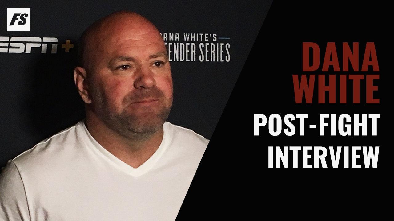 Contender Series: Dana White post-fight interview