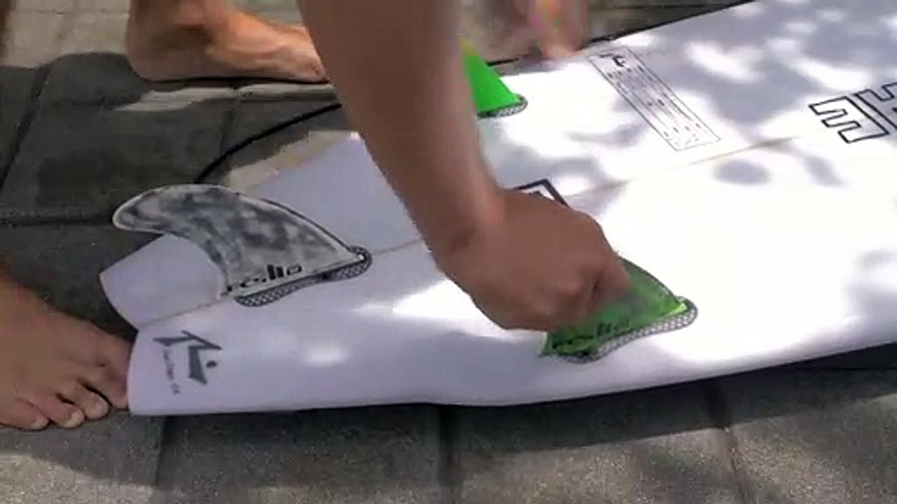 FCS II Rusty Shaper Series Fin with Pama Davies | Rusty Surfboards South Africa