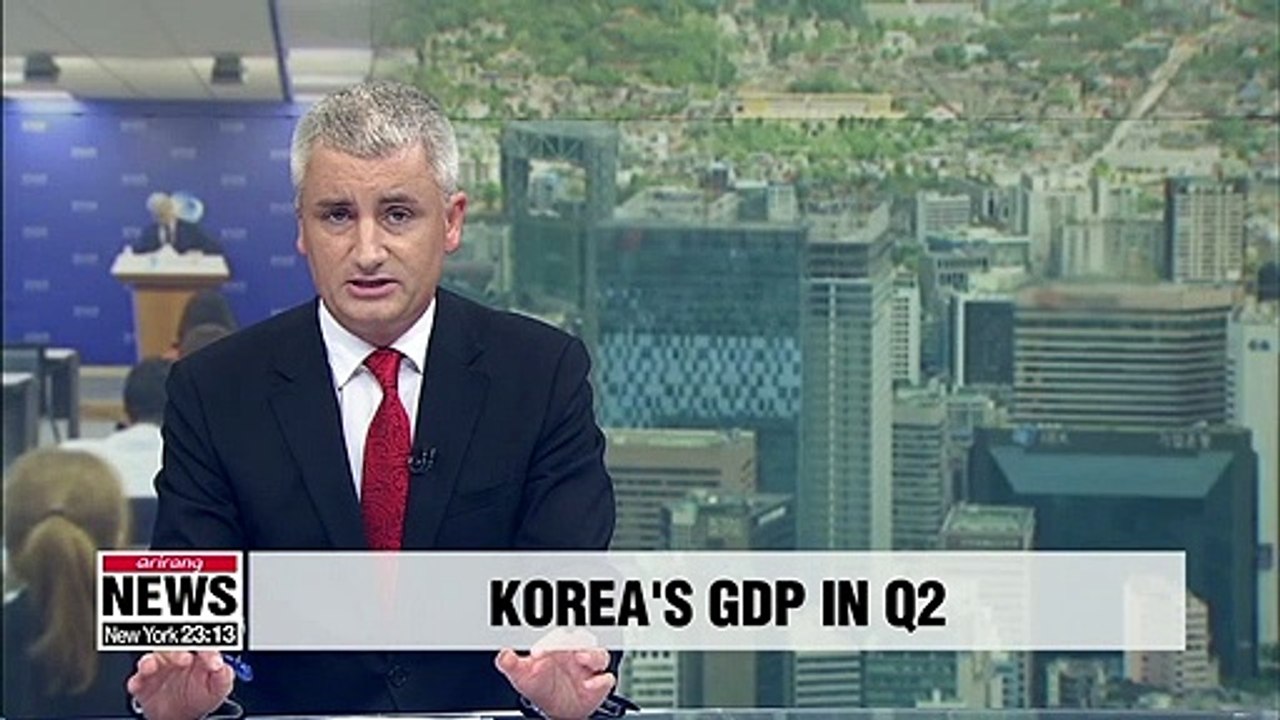 S. Korean economy grows 1.1 pct on-quarter in Q2: BOK