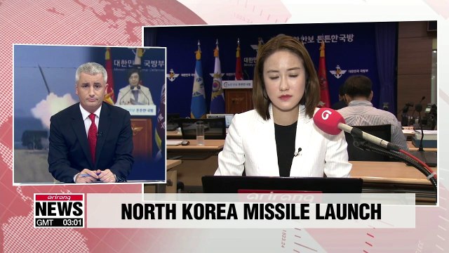 N. Korea fired two missiles from Wonsan early Thursday