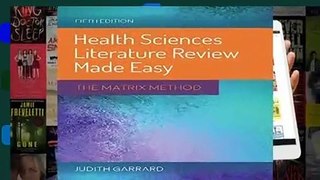 [GIFT IDEAS] Health Sciences Literature Review Made Easy