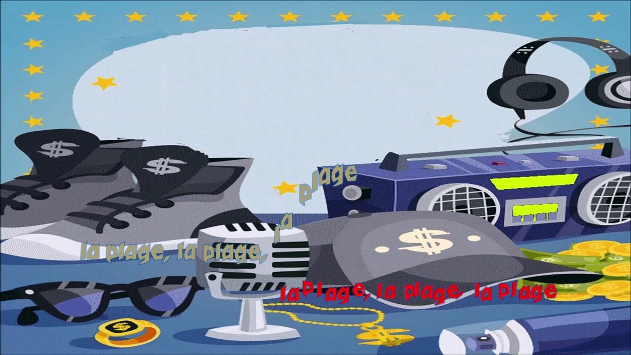 La Plage clip Lyrics   - Tom Manin - 2019