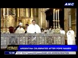 Argentina celebrates after pope named