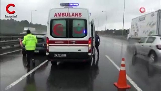 Yavuz Sultan Selim Köprüsü'nde zincirleme kaza