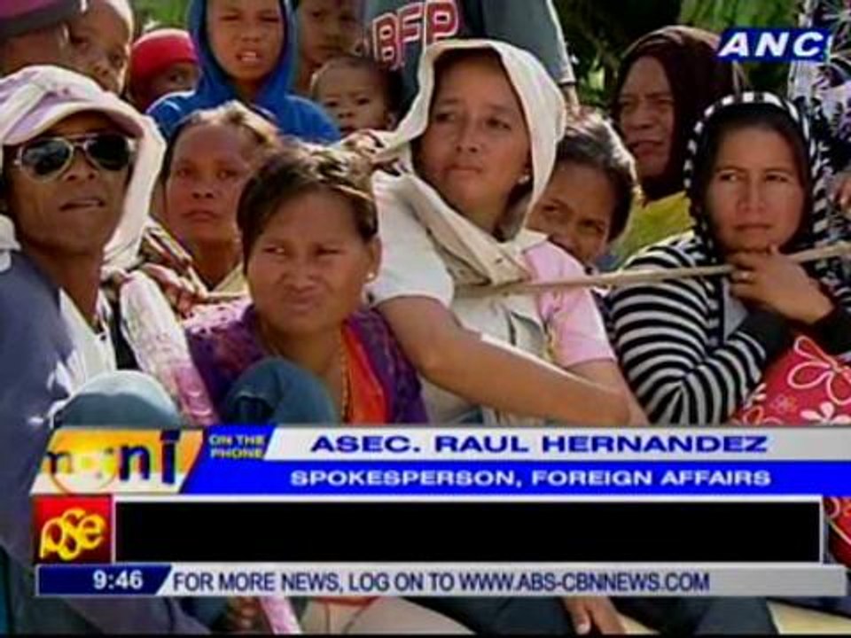 DFA: Filipino peacekeepers released by Syrian militants headed back to Golan Heights
