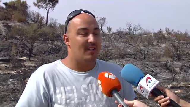 El incendio de Leciñena se encuentra estabilizado pero no controlado
