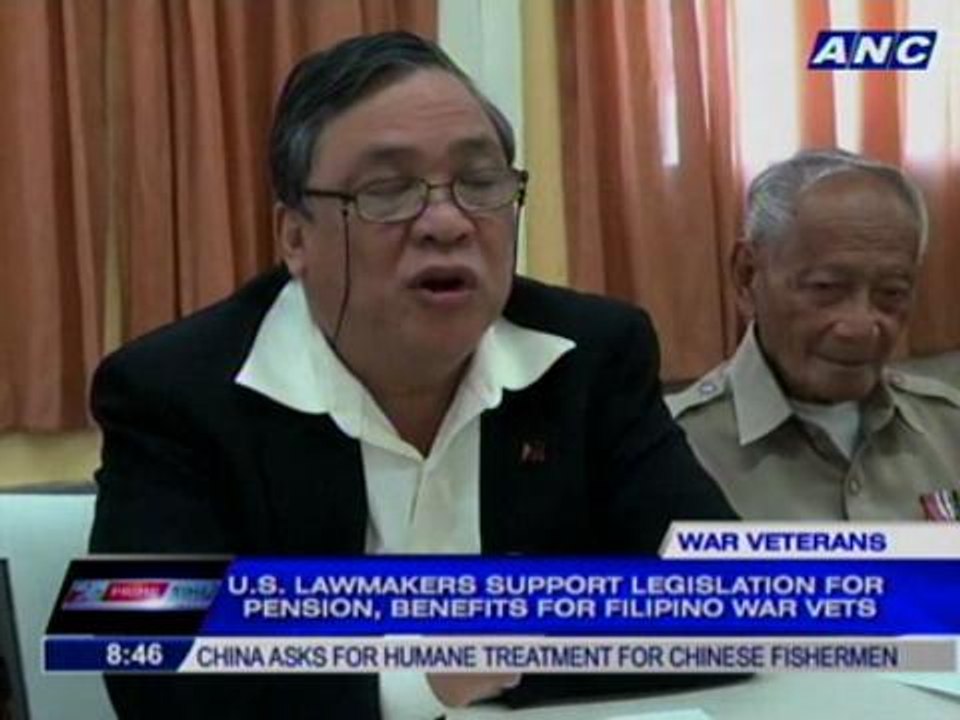 Filipino war veterans fight for pension, benefits in US