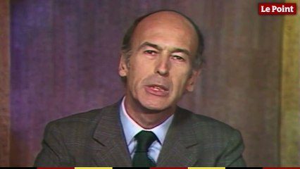 1974 : le candidat Valéry Giscard d'Estaing se présente à la présidentielle