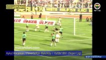 [HD] 15.09.1991 - 1991-1992 Turkish 1st League Matchday 3 Fenerbahçe 4-2 Bakırköyspor (Only 1st Goal of Aykut Kocaman)   Supporter's Record From Tribune
