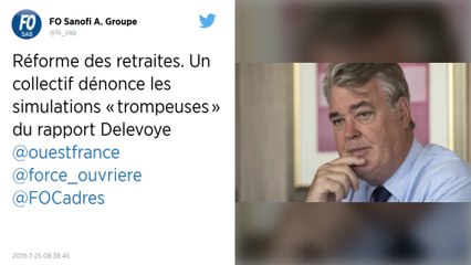 Réforme des retraites. Un collectif dénonce les simulations « trompeuses » du rapport Delevoye