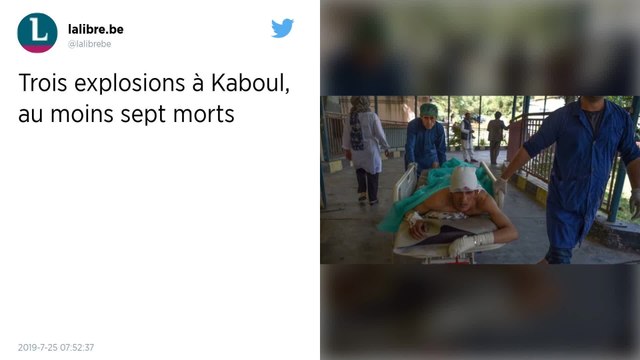 Afghanistan : Trois explosions à Kaboul font au moins douze morts