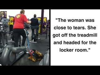 The Woman Is Recorded & Laughed At When Exercising. Sudden...