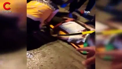 Korkunç kaza anı kamerada