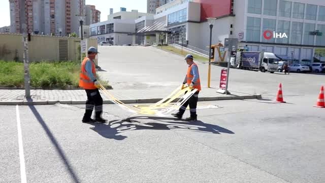 Ankara Büyükşehir Belediyesinden, önce yaya uygulaması konusunda farkındalık yaratan çalışma