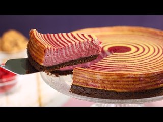 Zebra Raspberry Cake – Creamy Meets Tangy