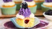 Blackberry Coconut Cupcakes – Almost Too Pretty To Eat