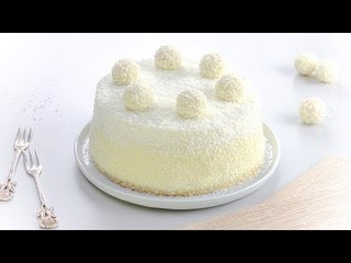 Raffaello Cake — A Delicious Coconut Treat For The Taste Of The Caribbean