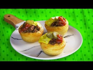 Cheeseburger Muffins: The fun and simple party snack