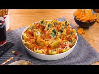 Stuffed Pasta Shell Casserole — The Perfect Finger Food Recipe