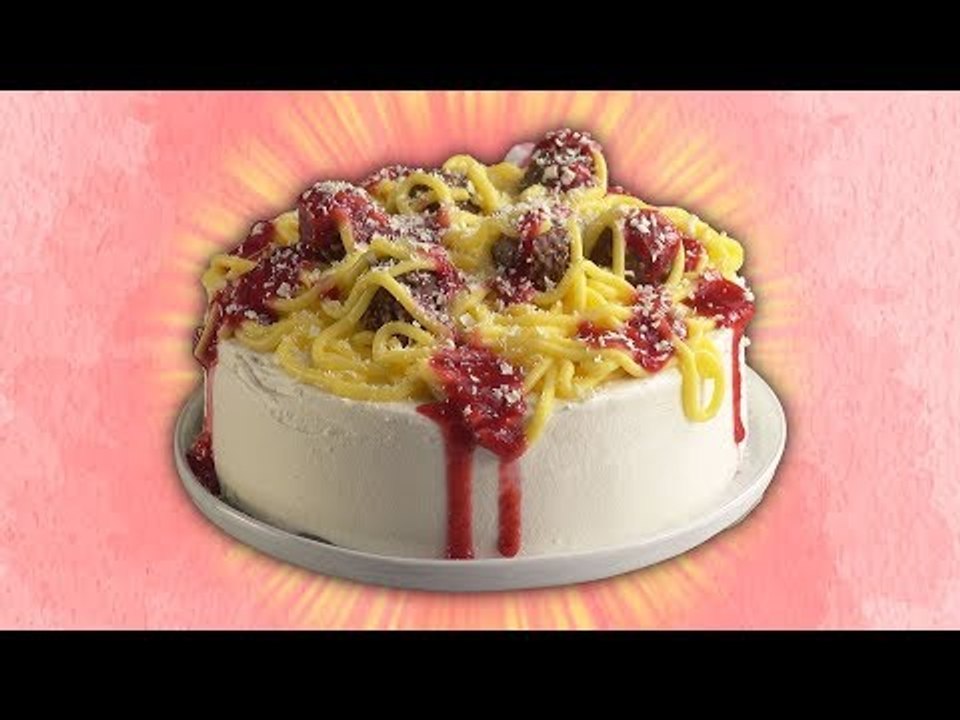 We're Making Spaghetti & Meatballs For Dessert!