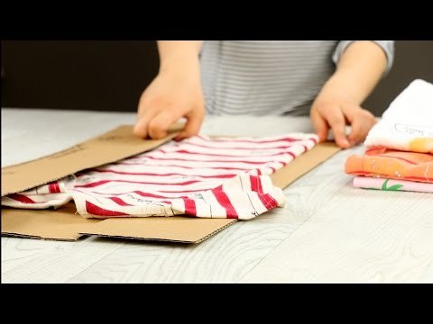 Astuce : bien plier ses vêtements en un rien de temps