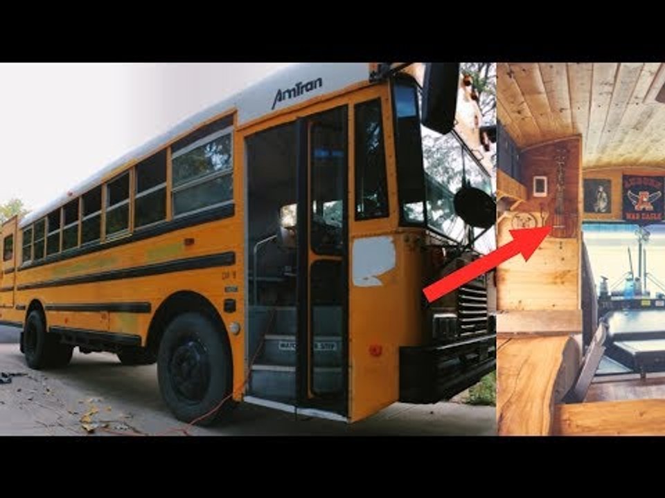 On dirait un simple bus scolaire, mais un aperçu de l'intérieur va vous couper le souffle !