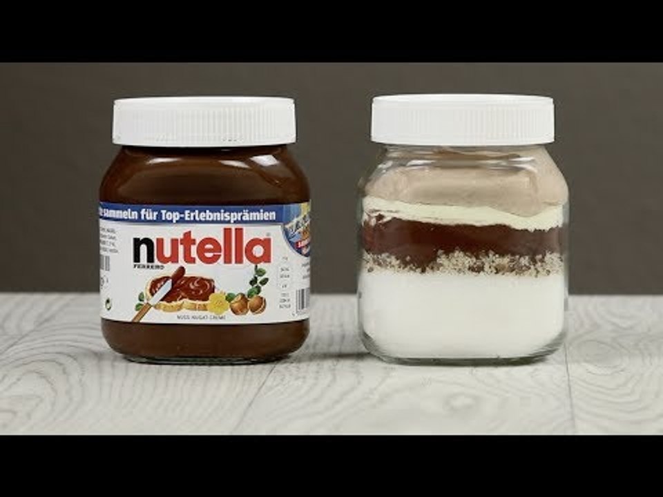 These are the ingredients in a jar of Nutella