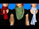 12 Different Ways To Tie Your Scarf
