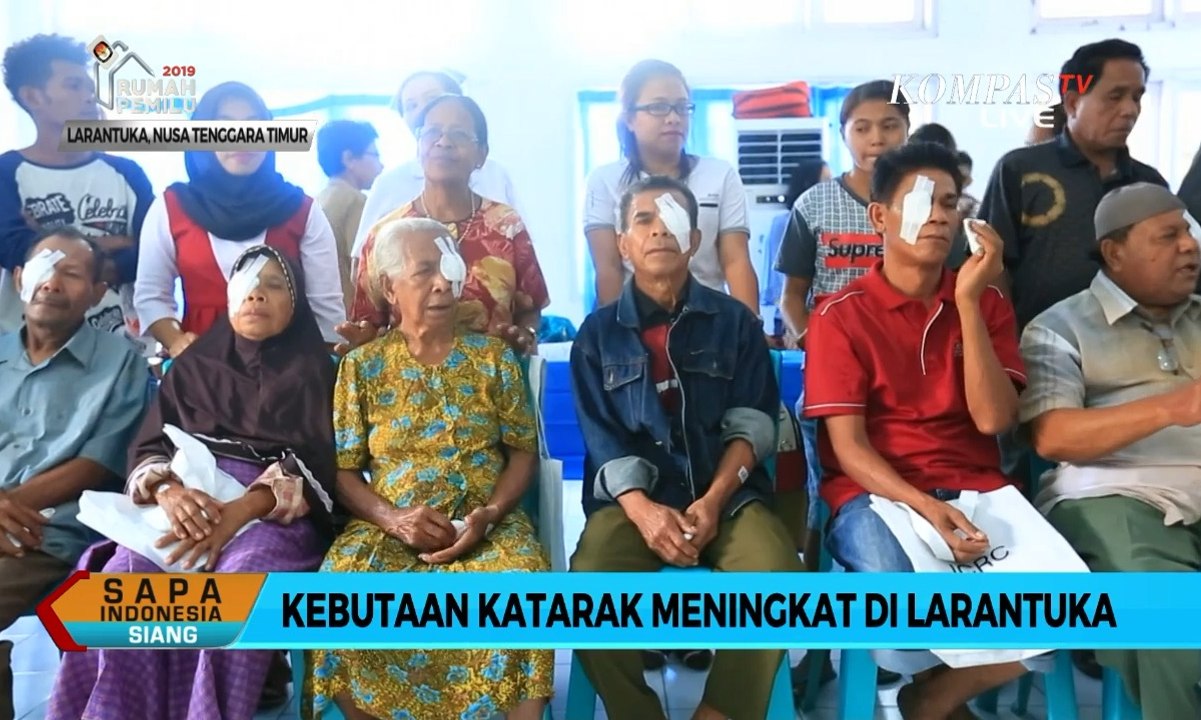 Kebutaan Katarak Meningkat di NTT, PMI dan ICRC Gelar Operasi Katarak Gratis