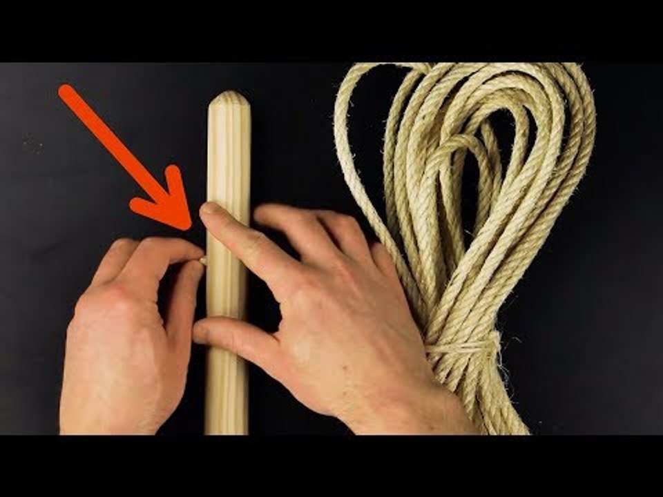 Make THIS With The Broomstick & Your Kids Will Jump For Joy