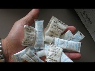 Everyone Throws These Silica Gel Packets Away — That's A Mistake!