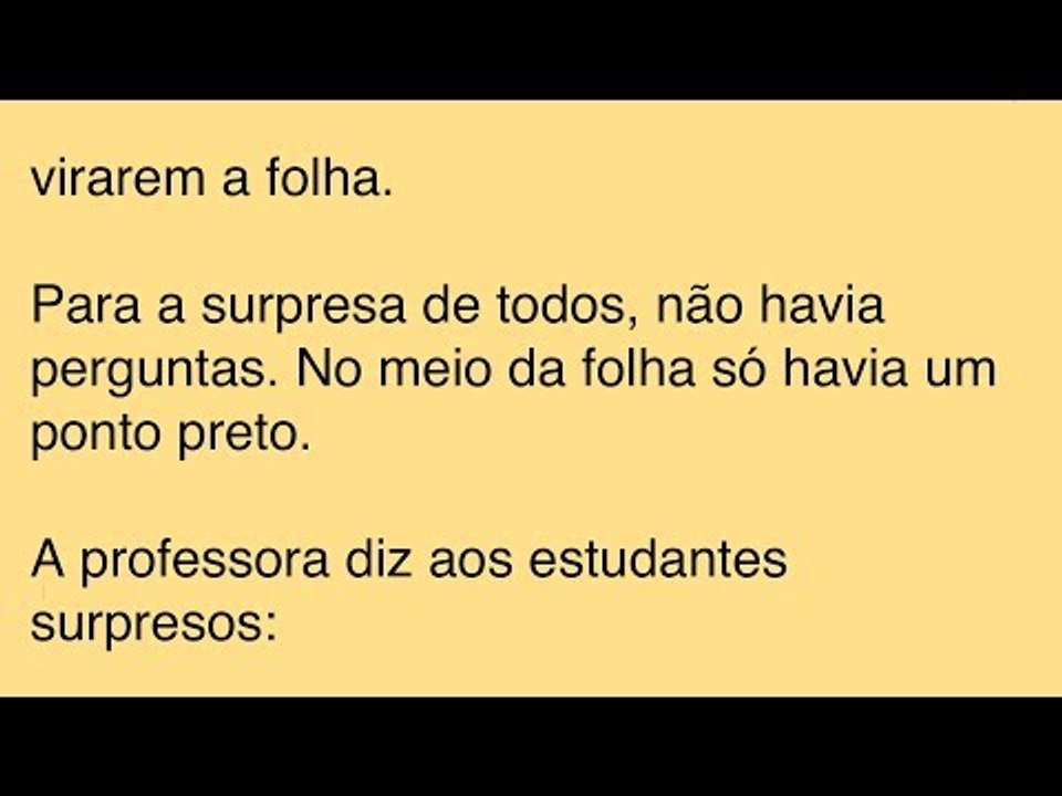 A professora choca a todos com um teste surpresa. Porém, o que…