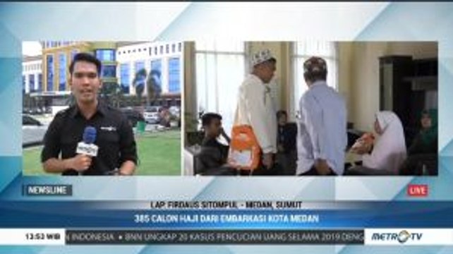 JCH Kloter 13 Embarkasi Medan Diberangkatkan Malam ini