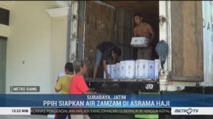 PPIH Surabaya Siapkan 190 Ribu Liter Air Zamzam untuk Jemaah